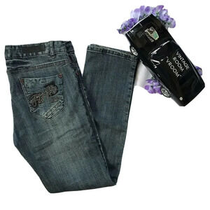 Miss Sissy Medium Wash Straight Leg Jeans Women 30